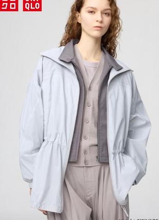 Оверсайз-парка із захистом від ультрафіолету uniqlo