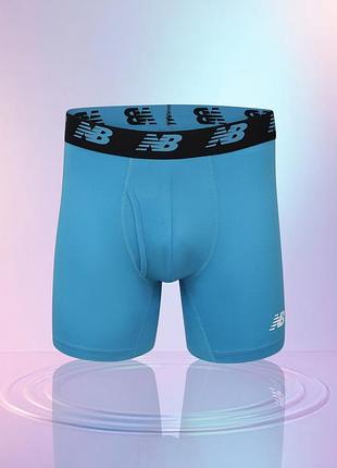 Чоловічі спортивні боксери new balance men's premium performance 6" boxer brief