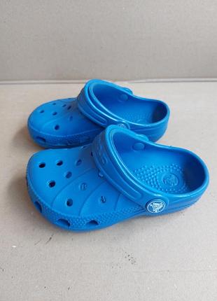Дитячи оригинальные crocs. 8c9 размер 25-26 стелька 15см