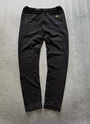 Спортивні штани carhartt wip chase sweat pant black