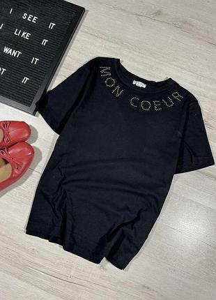 Футболка з декором amisu