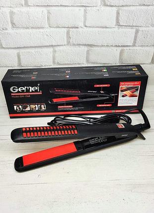 Утюжок плойка для выпрямления волос gemei gm-1968