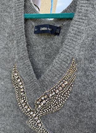 Тепла кофта zara 2