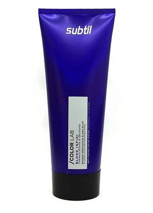 Subtil відновлююча маска для блондинок 200 мл renovateur blond eclat blond infini