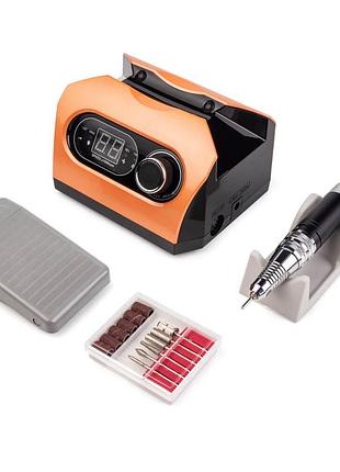Фрезер для манікюру bucos nail drill zs-717 pro orange 65 ват 35000 обертів на хвилину