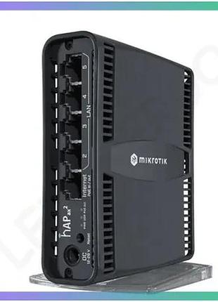Маршрутизатор mikrotik hap ax2 бездротовий роутер для дому та офісу з підтримкою wi-fi 6