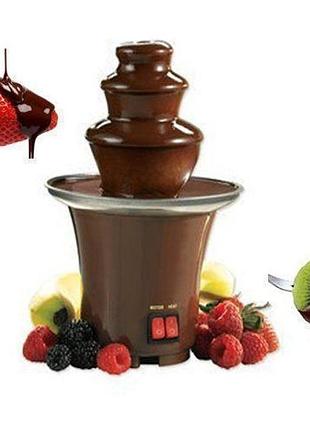 Шоколадний фонтан міні фондю mini chocolate fondue fountain