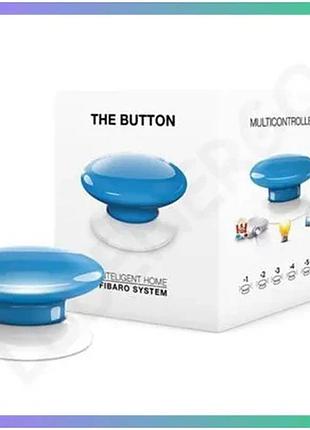 Кнопка керування fibaro the button синя бездротовий пульт для смарт дому управління пристроями