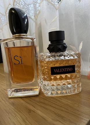 Парфумована вода, valentino, armani, оригінал