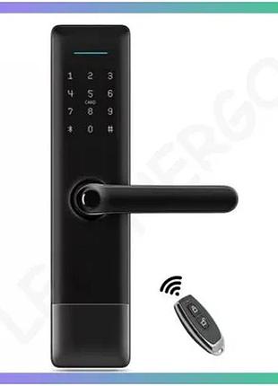 Розумний замок ttlock onix black безконтактний електронний замок для дверей смарт замок