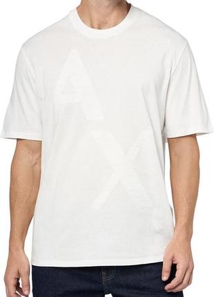 Нова біла футболка armani exchange xxl regular +