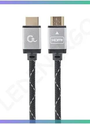 Кабель cablexpert hdmi to hdmi з ethernet 3 м v.2.0 для телевізора та комп'ютера