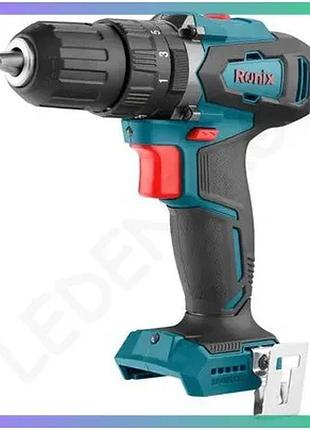Дриль ronix 8900 синій електричний шуруповерт для домашніх робіт та ремонту