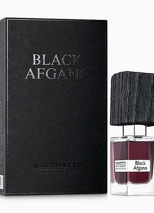Нишевая парфюмерия унисекс  30мл сток nasomatto black afgano.