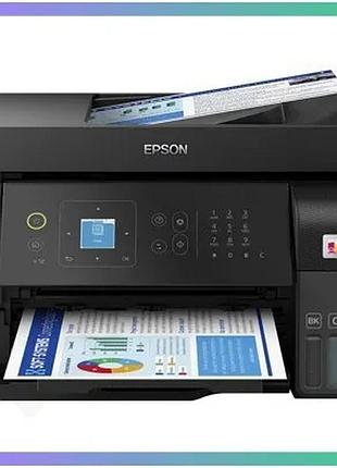 Багатофункціональний пристрій epson ecotank l5590 wi-fi принтер сканер копір для дому та офісу