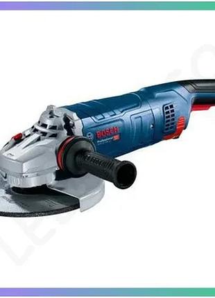 Кутова шліфувальна машина bosch gws 24-230 jz professional для шліфування та різання болгарка