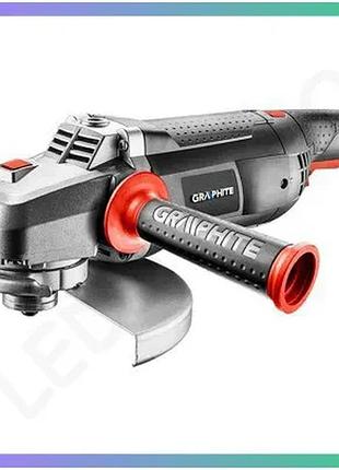 Кутова шліфувальна машина graphite 59g207 болгарка для шліфування та різання металу