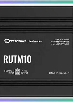Маршрутизатор wi-fi 5 teltonika rutm10 бездротовий роутер для інтернету ігровий пристрій