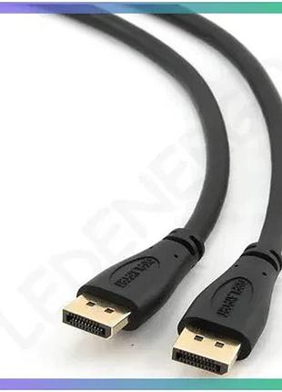 Кабель cablexpert displayport v1.2 3м для підключення монітора до комп'ютера відеокабель