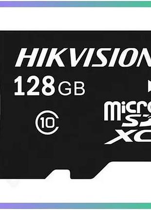 Карта пам'яті hikvision microsdxc 128gb флешка для смартфона та камери з високою швидкістю запису