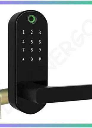 Розумний замок ttlock rio black електронний замок для безпеки дому і офісу
