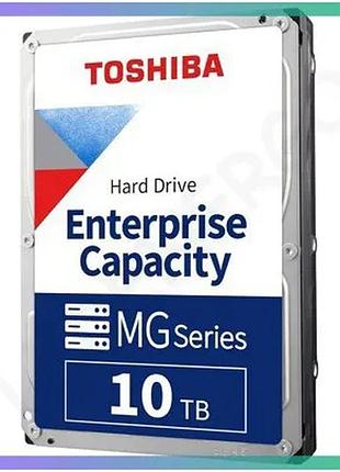 Жорсткий диск toshiba mg10 series 3,5" 10тб для зберігання даних високої ємності накопичувач