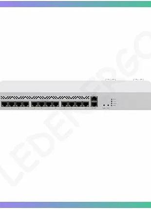 Маршрутизатор mikrotik cloud core router ccr2116-12g-4s+ швидкісний роутер для домашньої мережі