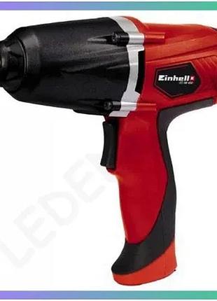 Гайковерт ударний einhell cc-iw 450 червоний потужний електроінструмент для роботи з гайками та болтами