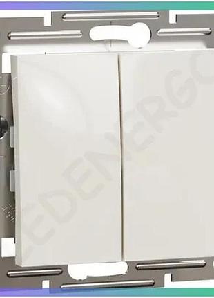 Вимикач schneider electric asfora creamy для електропроводки в інтер'єрі