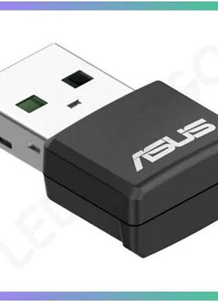 Wi-fi адаптер asus usb-ax55 nano бездротовий адаптер для комп'ютера та ноутбука