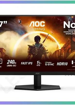 Монітор aoc q27g42ze 27" 144 гц qhd 2560x1440 для ігор ігровий дисплей
