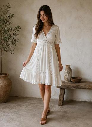 Сукня  з прошви south boutigue р16