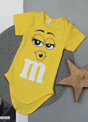 Ромпер пісочник комбінезон m&m