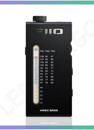 Радіоприймач fiio rr11 чорний портативний приймач для радіо та музики_pr