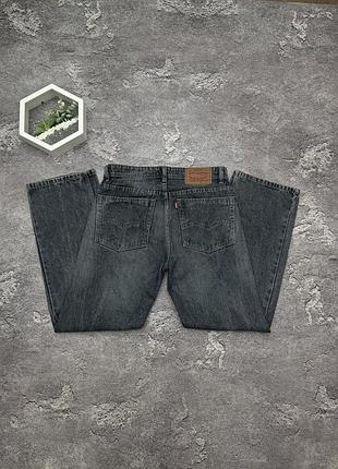 Джинси levi's оригінал сірі чоловічі штани левіс левайс лівайс denim casual