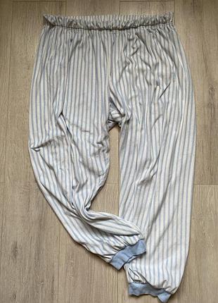 Велюрові піжамні жіночі штани , у смужку, xl розмір, primark