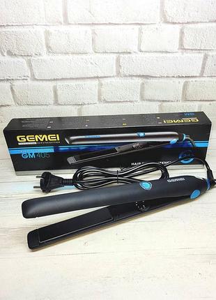Праска плойка для випрямлення волосся gemei gm-405