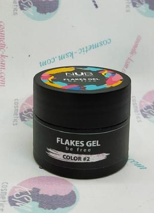 Гель для дизайна nub pailnt gel 5 мл (фарба) №2