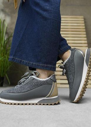 Женские кроссовки mex grey cx1540-5 нп5030