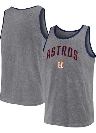 Мужская майка fanatics heather gray houston astros primary tank top xxl