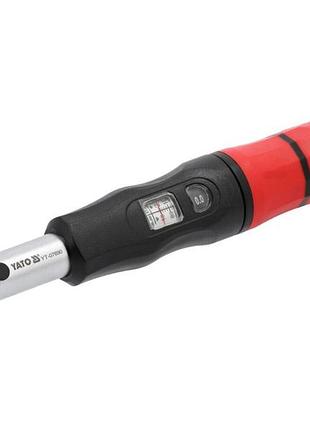 Динамометричний ключ yato 1/4" 2-26 нм 250 мм для регулювання крутного моменту ключ для авто