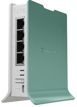 Маршрутизатор mikrotik hap ax lite бездротовий роутер для дому та офісу з wi-fi 6