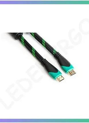 Кабель hdmi powerplant v2.0 1.5м позолочені коннектори для підключення до телевізора або монітора
