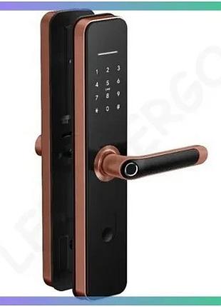 Умный замок ttlock touch pro красный электронный замок для безопасности дома и офиса