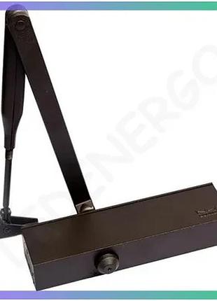 Дотягувач дверний dorma ts-profil en 2/3/4 ліктьова тяга коричневий механізм для дверей