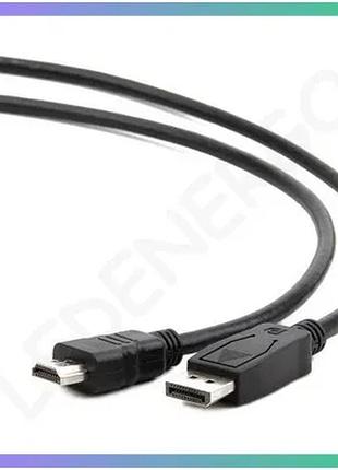 Кабель cablexpert displayport-hdmi 3м перехідник для підключення монітора телевізора