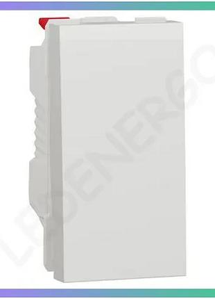 Вимикач schneider electric unica new white для освітлення сучасний стильний вимикач