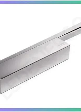 Дотягувач дверний dorma ts 91 en 3 з ковзною тягою silver для автоматичного закриття дверей
