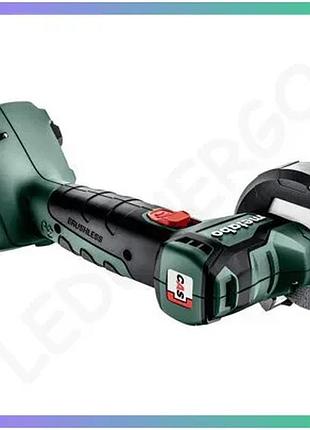Кутова шліфувальна машина metabo cc 18 ltx bl болгарка для шліфування та різання