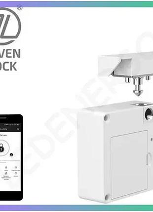 Меблевий замок rfid seven lock sl-7733b bluetooth білий електронний замок для меблів